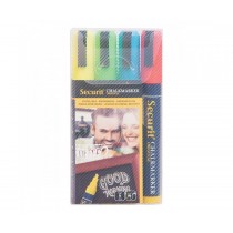 Securit Chalk Markers 2-6mm Nib Assorted Colours