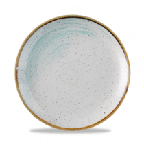 Churchill Stonecast Accents Duck Egg Blue Coupe Plate 21.70cm