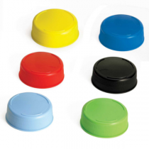 Assorted Colour Caps for 63mm Opening Squeeze Bottles