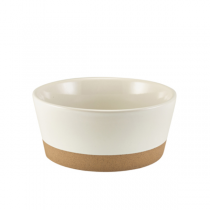 Genware Kava White Stoneware Bowl 15.5cm