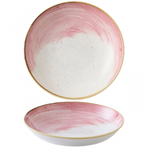 Churchill Stonecast Accents Petal Pink Coupe Bowl 24.8cm