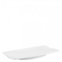 Rave White Rectangular Platter (25x12.5cm) 6 Pack