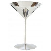Stainless Steel Martini Glass Tall 7.75oz