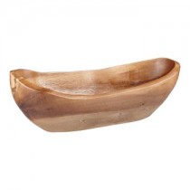 Acacia Wooden Rustic Bowl 25cm