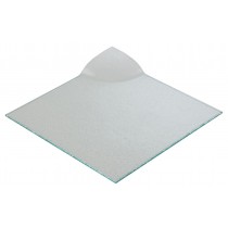 Square Glass Plate with Corner Handle 26 x 26.2 x 2.7cm 