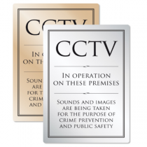 CCTV in Operation Sounds & Images Notice