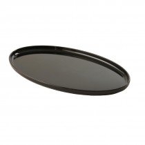 Small Black Oval Tray 