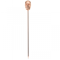 Barfly Skull Top Copper Plated Cocktail Picks 