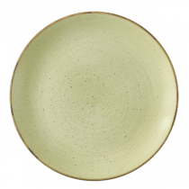 Churchill Stonecast Raw Green Coupe Plate 26cm 