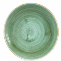 Churchill Stonecast Samphire Green Coupe Bowl 18.2cm 