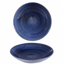 Churchill Stonecast Patina Cobalt Blue Coupe Bowl 24.8cm 