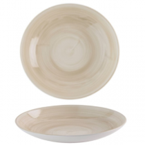 Churchill Stonecast Canvas Natural Coupe Bowl 18.2cm 