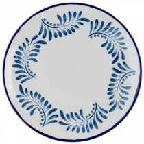 Dudson Harvest Mediterranean Blue Coupe Plate 28.8cm