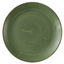 Churchill Stonecast Sorrel Green Coupe Plate 28.8cm