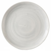 Churchill Stonecast Canvas Grey Coupe Plate 28.8cm 