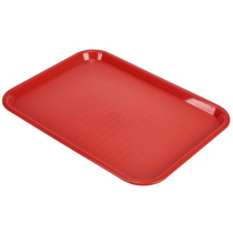 Fast Food Tray Small Red 10 x 14inch