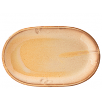 Murra Honey Deep Coupe Oval Plate 32 x 20cm