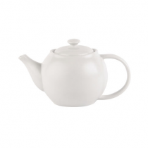 Simply White Tea Pots 14oz / 40cl  