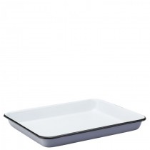 Eagle Enamel Grey Baking Tray 28 x 21.5cm 