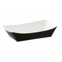 Large Black Meal Tray 