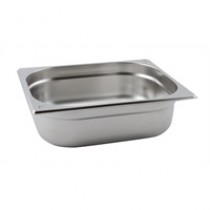 Stainless Steel Gastronorm Pan 1/2 - 40mm Deep 