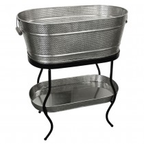 Brickhouse Stainless Steel Beverage Tub Set with Stand