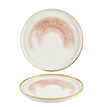 Churchill Studio Prints Homespun Accents Coral Chefs' Walled Plate 10.25inch / 26cm