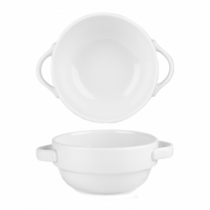 Churchill Profile Handled Stacking Bowls 36cl / 12.6oz