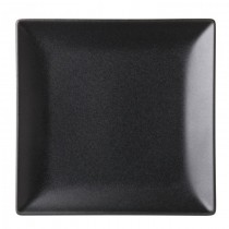 Noir Square Plate 18cm 