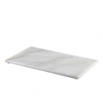White Marble Platter GN 1/3 32 x 18cm 