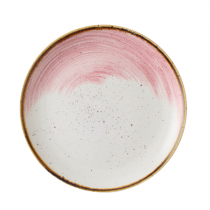 Churchill Stonecast Accents Petal Pink Coupe Plate 21.7cm 