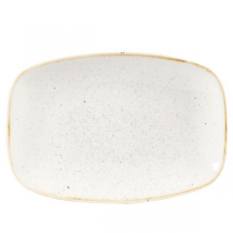Churchill Stonecast Barley White Chefs Oblong Platter 35.5 x 24.5cm