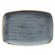 Churchill Stonecast Blueberry Oblong Plate 35.5 x 24.5cm 