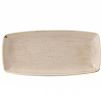 Churchill Stonecast Nutmeg Cream Oblong Plate 35 x 18.5cm