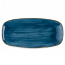 Churchill Stonecast Blueberry Oblong Plate 35.5 x 18.9cm