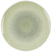 Dudson Harvest Grain Speckled Green Organic Coupe Plate 27.5cm 
