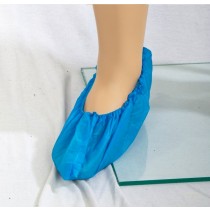 Blue Disposable Overshoes 