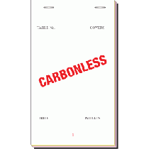 Carbonless Waiter Order Pads Triplicate Large