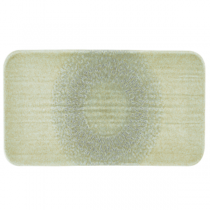 Dudson Harvest Grain Speckled Green Organic Rectangle Plate 27 x 16cm 