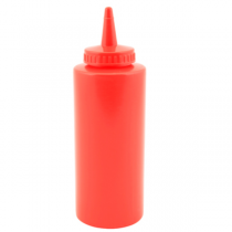 Squeeze Sauce Bottle Red 12oz