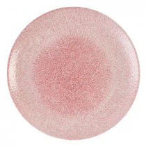 Churchill Studio Prints Raku Rose Quartz Pink Coupe Plate 11.25inch / 28.8cm