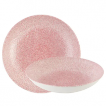 Churchill Studio Prints Raku Rose Quartz Pink Coupe Bowl 40oz / 113.6cl