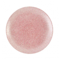 Churchill Studio Prints Raku Rose Quartz Pink Coupe Plate 8.5inch / 21.7cm