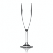 Elite Premium Polycarbonate Champagne Flutes 6.6oz / 187ml 