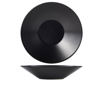 Luna Black Stoneware Soup Plate 9.25 x 2inch / 23 x 5cm