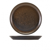 Terra Porcelain Black Coupe Plate 27.5cm