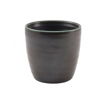 Terra Porcelain Cinder Black Chip Cup 8.7 x 8.7cm