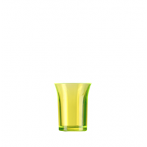 Econ Neon Yellow Reusable Polystyrene Shot Glasses CE 25ml 