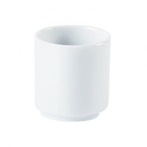 Porcelite White Egg Cup/Toothpick Holder 1.75inch / 4.5cm
