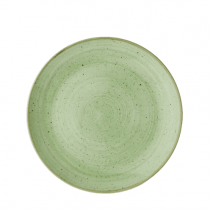 Churchill Stonecast Sage Green Coupe Plate 8.67inch / 21.7cm